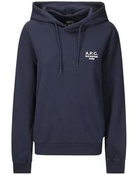 A.P.C. - Hoodies - Lyst