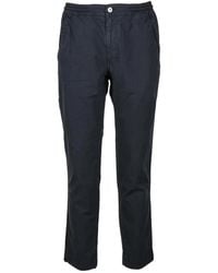 Murphy & Nye - Broeken ,Blauw ,Katoen Katoen Elastaan Broek - Lyst