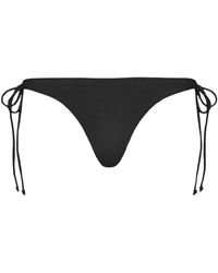 Bondeye - Badmode ,Zwart ,Nylon Zwarte Bikini Onderkant Serenity Eco - Lyst