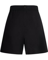 Moschino - Korte Broeken ,Zwart ,Elegante En Comfortabele Zwarte Shorts Voor Elke Gelegenheid - Lyst