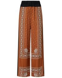 Pinko - Wide Trousers - Lyst
