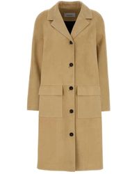 Ferragamo - Single-Breasted Coats - Lyst