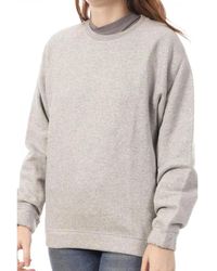 J.O.T.T - Hoodies & Sweatvesten ,Grijs ,Katoen Reign Sweatshirt - Lyst