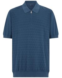Fedeli - Short Sleeve Polo - Lyst