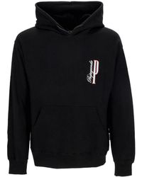 Propaganda - Zwarte Lichtgewicht Hoodie Sweatshirt - Lyst