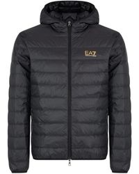 EA7 - Down Jackets - Lyst