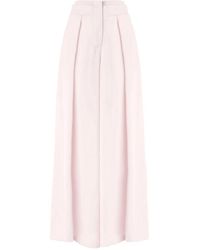 Genny - Wide Trousers - Lyst