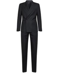 Tagliatore - Sfbr10A01 Double-Breasted Suit - Lyst