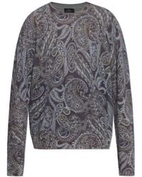Etro - Round-Neck Knitwear - Lyst