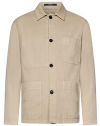 Drumohr - Denim Hemdjacke Ss25 - Lyst