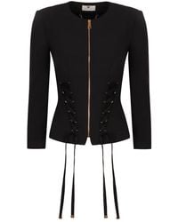 Elisabetta Franchi - Light Jackets - Lyst