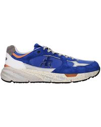 Premiata - Schoenen ,Blauw ,Leer Mase 25 8219 - Lyst