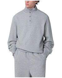 Entire studios - Hoodies & Sweatvesten ,Grijs ,Katoen Port Pullover - Lyst
