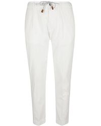 Eleventy - Seiden-Baumwoll-Jogginghose - Lyst
