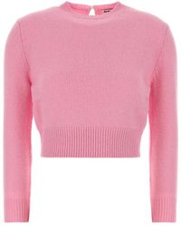 Jil Sander - Trui Van Wolmix - Lyst