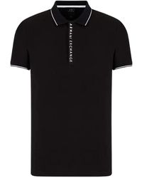 ARMANI EXCHANGE - Polo Shirts - Lyst