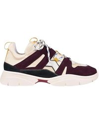 Isabel Marant - Neopren sneakers mit lederapplikationen - Lyst