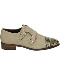 Pertini - Lage Hak Leren Schoenen - Lyst
