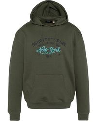 Schott Nyc - Kapuzenpullover spencer - grün - Lyst