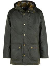 Barbour - Jassen ,Groen ,Katoen Bedale Waxed Parka - Lyst