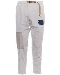 White Sand - Slim-Fit Trousers - Lyst