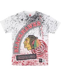Mitchell & Ness - Tops ,Veelkleurig ,Katoen Chicago Blackhawks Nhl Team T-Shirt - Lyst