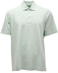 Circolo 1901 - Tops ,Groen ,Lichtgroen Piqué Shirt Alaska Model - Lyst