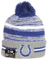 KTZ - Accessoires ,Veelkleurig ,Wol Nfl Pom Pom Beanie Hat - Lyst