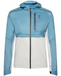 On Shoes - Fitness ,Blauw ,Weather Jacket - Lyst