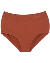 Plan C - Ondergoed ,Bruin ,Slip - Lyst