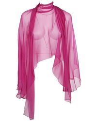Alberta Ferretti - Silky Scarves - Lyst