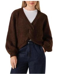co'couture - Cosy Twist Back Knit - Lyst