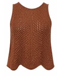 Akep - Sleeveless Tops - Lyst