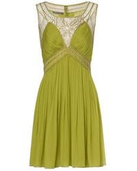 Alberta Ferretti - Short Dresses - Lyst
