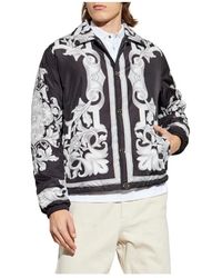 Versace - Omkeerbaar Jack Met Barokprint - Lyst