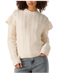 Object - Objpaola L/S Lo Knit Pullover - Lyst