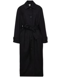 Ines De La Fressange Paris - Esme cappotto nero in lana - Lyst