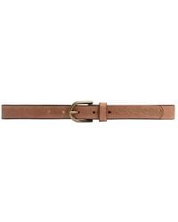 Depeche - Eleganter Natur Leder Jeans Gürtel - Lyst