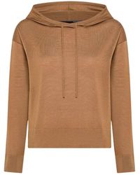 Rrd - Hoodies & Sweatvesten ,Wol Maglia Con Cappuccio - Lyst