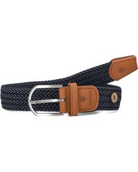 Faguo - Blauer Gewebter Synthetikgürtel Für Herren - Lyst