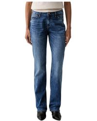 Guess - Nicky Rechte Jeans - Lyst
