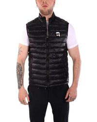 KARL LAGERFELD - Jassen ,Zwart ,Vest Nos - Lyst