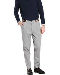 Mason's - Broeken ,Grijs ,Katoen Pinces Icon Chino Pants - Lyst