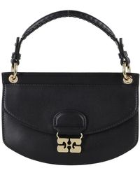 Ganni - Mini Top-Handle Tasche - Lyst