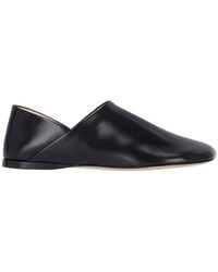 Loewe - Leather Toy Loafers - Lyst