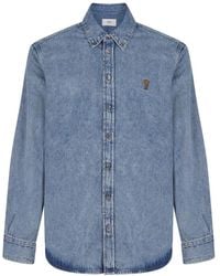 Ami Paris - Denim Shirts - Lyst