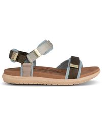Woden - Bequeme Line Lite Sandale - Lyst