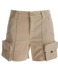 Pinko - Cargo Shorts Met Meerdere Zakken - Lyst