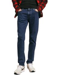 Roy Rogers - Jeans slim fit in denim blu - Lyst