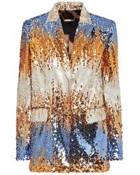 Philipp Plein - Jassen ,Veelkleurig ,Polyester Blazer Paillettes Gothic Plein - Lyst